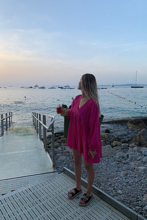 Fuschia Capri Dress